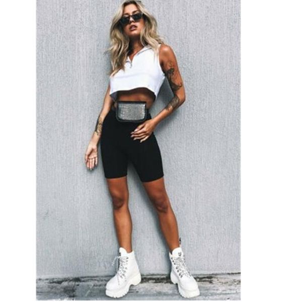 women's shorts 2021 ladies casual strech high waist skinny soloid color fashion, White;black
women's shorts 2021 ladies casual strech high waist skinny soloid color fashion, White;black