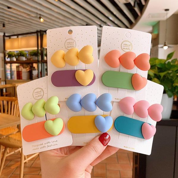 hair accessories children cartoon love hairpin korean princess hairgrips candy color bb clip cute girl side broken bangs headwear, Slivery;white
hair accessories children cartoon love hairpin korean princess hairgrips candy color bb clip cute girl side broken bangs headwear, Slivery;white