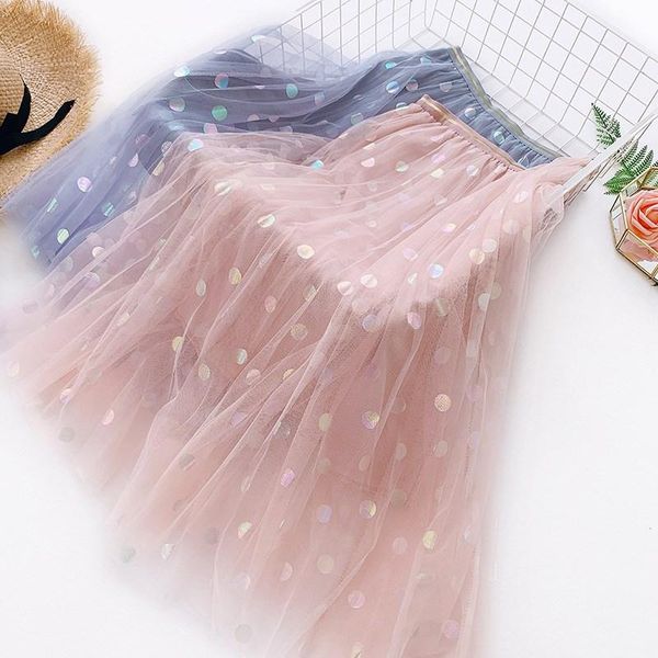skirts 2021 summer sequins colored dot skirt women high waist a-line mesh beach party mid gauze, Black
skirts 2021 summer sequins colored dot skirt women high waist a-line mesh beach party mid gauze, Black