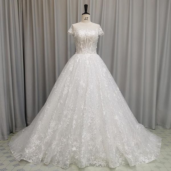 other wedding dresses sl-6846 elegant ball gown dress 2021 crystal bling lace beads bridal collection set gowns plus size, White
other wedding dresses sl-6846 elegant ball gown dress 2021 crystal bling lace beads bridal collection set gowns plus size, White