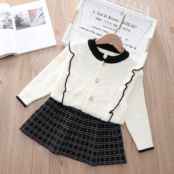 girls sweater sets kids clothing baby clothes outfits autumn winter knitting patterns cardigan coat round collar plaid pleated skirt 2pcs b8, Blue
girls sweater sets kids clothing baby clothes outfits autumn winter knitting patterns cardigan coat round collar plaid pleated skirt 2pcs b8, Blue