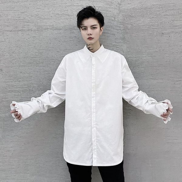 male women couple streetwear vintage fashion loose white dress shirts men stand collar purfle long sleeve casual shirt men's, White;black
male women couple streetwear vintage fashion loose white dress shirts men stand collar purfle long sleeve casual shirt men's, White;black