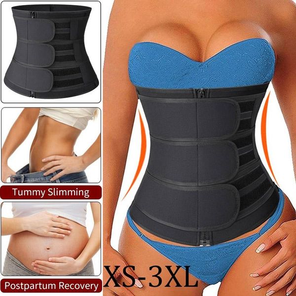 women's shapers neoprene sauna waist trainer corset sweat belt for women weight loss compression trimmer workout slimming body shaper, Black;white
women's shapers neoprene sauna waist trainer corset sweat belt for women weight loss compression trimmer workout slimming body shaper, Black;white