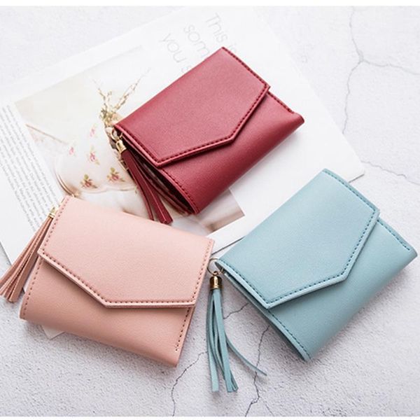 womens trifold wallets small mini leather wallet credit card holder with snap button closure, Red;black
womens trifold wallets small mini leather wallet credit card holder with snap button closure, Red;black
