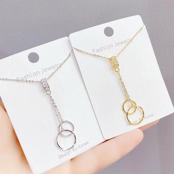 chains 14k gold plated simple geometric necklace bling zircon women clavicle chain elegant charm wedding pendant jewelry, Silver
chains 14k gold plated simple geometric necklace bling zircon women clavicle chain elegant charm wedding pendant jewelry, Silver
