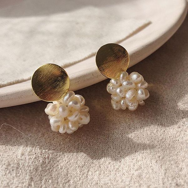 silver needle vintage irregular gold sequin natural fresh pearls earrings for women small baroque tassel earring dangle & chandelier
silver needle vintage irregular gold sequin natural fresh pearls earrings for women small baroque tassel earring dangle & chandelier