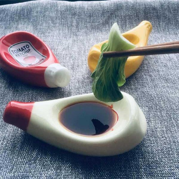 dishes & plates ceramic saucer sauce plate chili tomato salad dish restaurant household 11*5*2.5cm
dishes & plates ceramic saucer sauce plate chili tomato salad dish restaurant household 11*5*2.5cm
