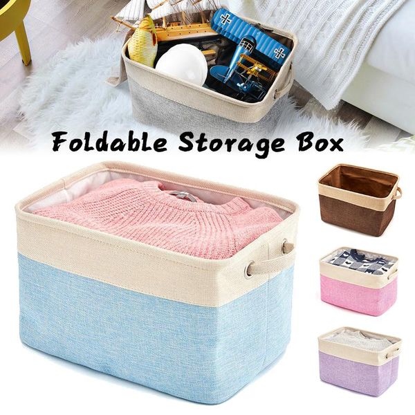 storage baskets sundries box pet toy basket imitation cotton and linen household simple clothing
storage baskets sundries box pet toy basket imitation cotton and linen household simple clothing