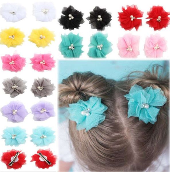 hairpin two chiffon mesh three diamond bead flower children's hairpin baby headdress, Golden;silver
hairpin two chiffon mesh three diamond bead flower children's hairpin baby headdress, Golden;silver