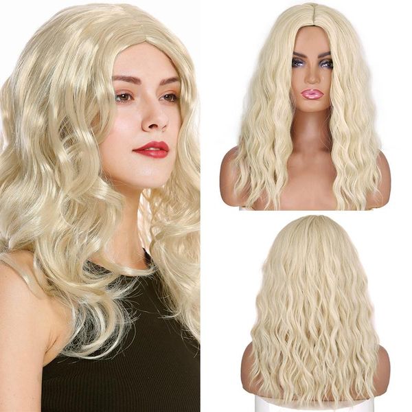 synthetic wigs lisihair long wavy hair for women cosplay lolita party natural pink blonde wig heat resistant high density fibre, Black
synthetic wigs lisihair long wavy hair for women cosplay lolita party natural pink blonde wig heat resistant high density fibre, Black
