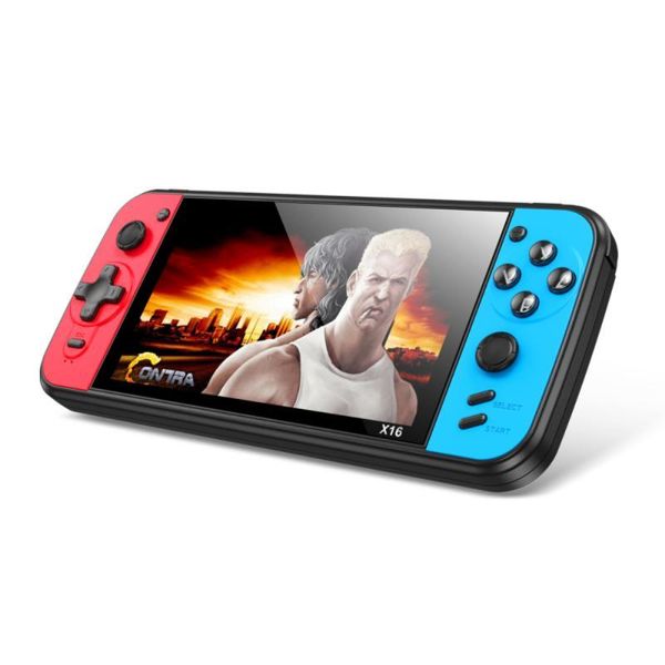 6.5-inch game console nostalgic highly sensitive dual controllers gamepad 8g built-in 5000 games support 64g portable players
6.5-inch game console nostalgic highly sensitive dual controllers gamepad 8g built-in 5000 games support 64g portable players