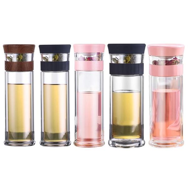 water bottle 300ml/400ml glass with stainless steel tea infuser filter portable sport bicycle tour transparent office
water bottle 300ml/400ml glass with stainless steel tea infuser filter portable sport bicycle tour transparent office