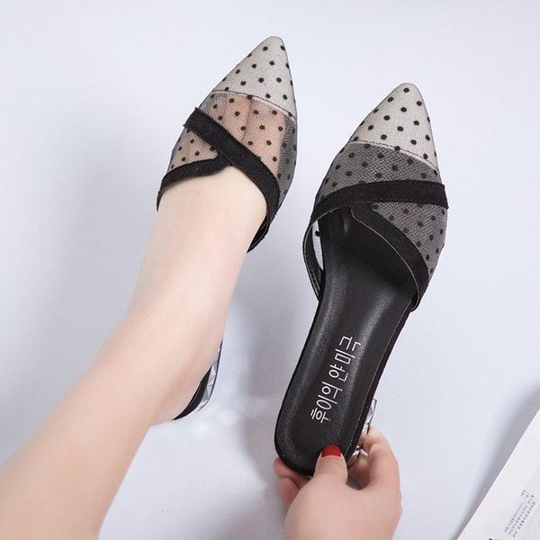 slippers women's are 2021 summer sharp head wrapped in a toes and reticulate slipper, Black
slippers women's are 2021 summer sharp head wrapped in a toes and reticulate slipper, Black