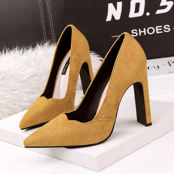 dress shoes women shoe .5cm thick heel woman flock high heels pumps ladies office pointed toe summer, Black
dress shoes women shoe .5cm thick heel woman flock high heels pumps ladies office pointed toe summer, Black