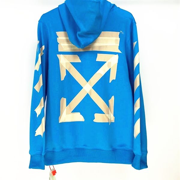 off tape arrows switshirtoff round badge rubber band hoodie in autumn and winter of 2020, Black
off tape arrows switshirtoff round badge rubber band hoodie in autumn and winter of 2020, Black