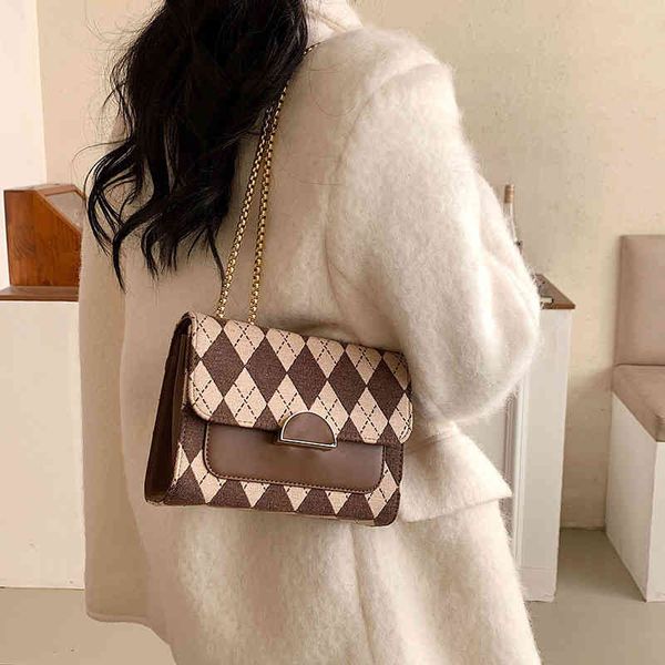 handbags bags minority design female 2021 fashion women's checkerboard chain small square single shoulder messenger bag, Black;red
handbags bags minority design female 2021 fashion women's checkerboard chain small square single shoulder messenger bag, Black;red