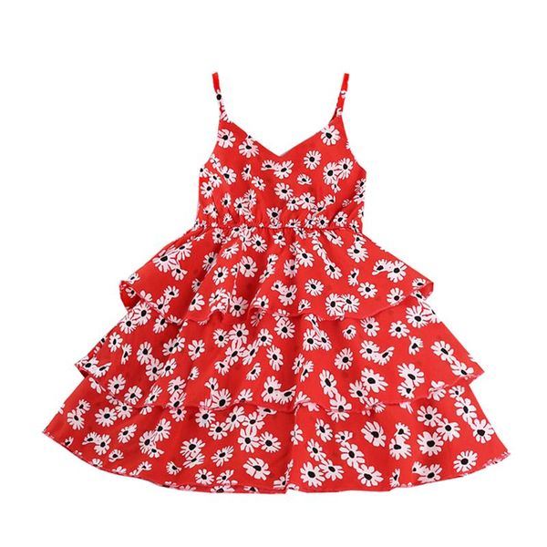 kids girls sleeveless daisy print dress stylish for children baby trend fashion red bright cute comfortable girl's dresses, Red;yellow
kids girls sleeveless daisy print dress stylish for children baby trend fashion red bright cute comfortable girl's dresses, Red;yellow