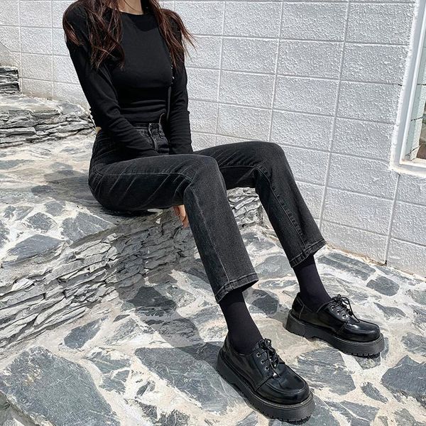 women's jeans in the autumn of 2021 female outfit pipe straight little eight nine points cultivate morality pants, Blue
women's jeans in the autumn of 2021 female outfit pipe straight little eight nine points cultivate morality pants, Blue