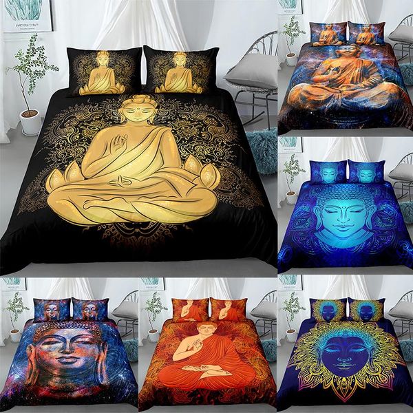 bedding sets 3d india buddha printed set king sizes bedclothes for home duvet cover with pillowcase 2/3pcs textile
bedding sets 3d india buddha printed set king sizes bedclothes for home duvet cover with pillowcase 2/3pcs textile