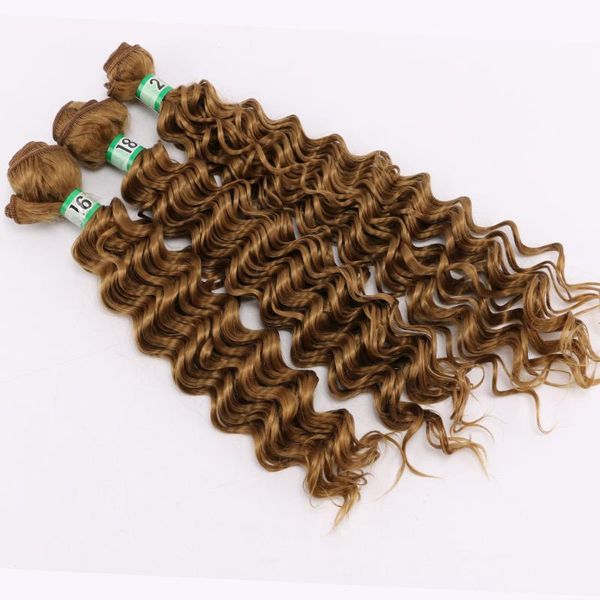 human ponytails golden color deep wave 70g/pcs fiber weave synthetic hair extensions for woman, Black
human ponytails golden color deep wave 70g/pcs fiber weave synthetic hair extensions for woman, Black