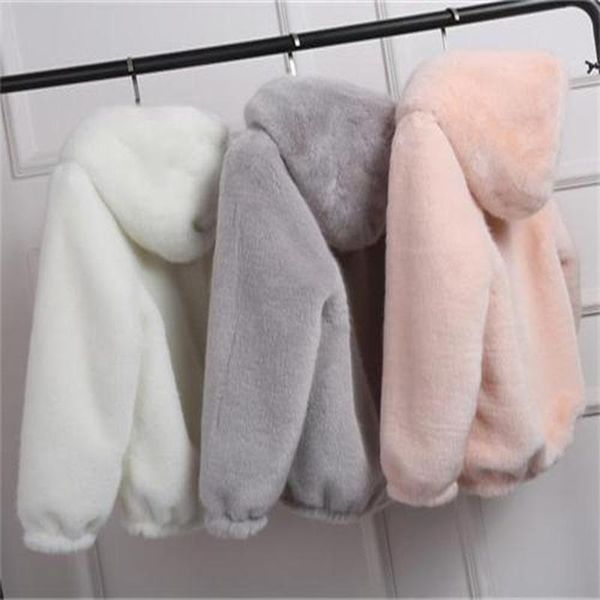 women's fur & faux winter warm mink casual women coat hooded furry fake ladies jacket zipper outerwear plus size x171, Black
women's fur & faux winter warm mink casual women coat hooded furry fake ladies jacket zipper outerwear plus size x171, Black