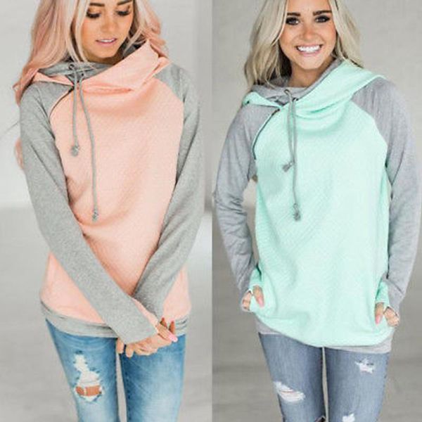 women's hoodies & sweatshirts solid patchwork women hoodie autumn winter fashion 2022 oversize ladies pullovers warm pocket jacket, Black
women's hoodies & sweatshirts solid patchwork women hoodie autumn winter fashion 2022 oversize ladies pullovers warm pocket jacket, Black