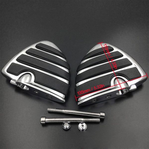 pedals chrome / black wing front or rear foot pegs footpeg for 1999 2000 2001 adventurer 900 legend
pedals chrome / black wing front or rear foot pegs footpeg for 1999 2000 2001 adventurer 900 legend