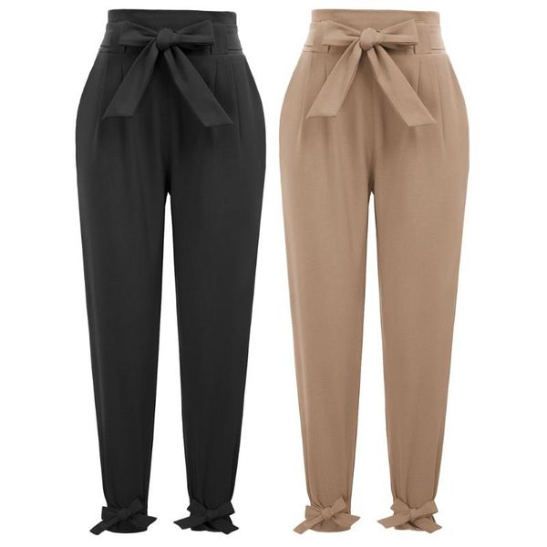 women's leggings women high waist capri pants with bow-knot 2pcs-pack casual cropped ) leg opening tie make a or, Black
women's leggings women high waist capri pants with bow-knot 2pcs-pack casual cropped ) leg opening tie make a or, Black