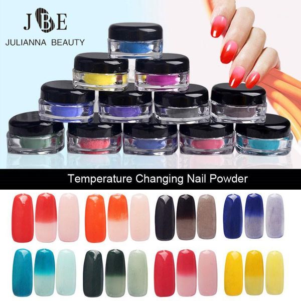 colors/lot 1g thermochromic thermal color change temperature nail glitter powder dust decorations art gradient powders1, Silver;gold
colors/lot 1g thermochromic thermal color change temperature nail glitter powder dust decorations art gradient powders1, Silver;gold