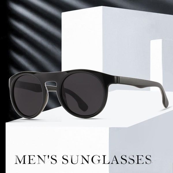 polarized men's sunglasses round vintage women glasses for travelling tr90 frame male sun uv400, White;black
polarized men's sunglasses round vintage women glasses for travelling tr90 frame male sun uv400, White;black