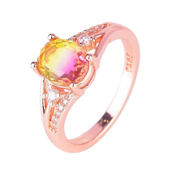 wedding rings gorgeous rose gold engagement for women oval rainbow cz stone inlay fashion jewelry romantic bands party gift ring, Slivery;golden
wedding rings gorgeous rose gold engagement for women oval rainbow cz stone inlay fashion jewelry romantic bands party gift ring, Slivery;golden