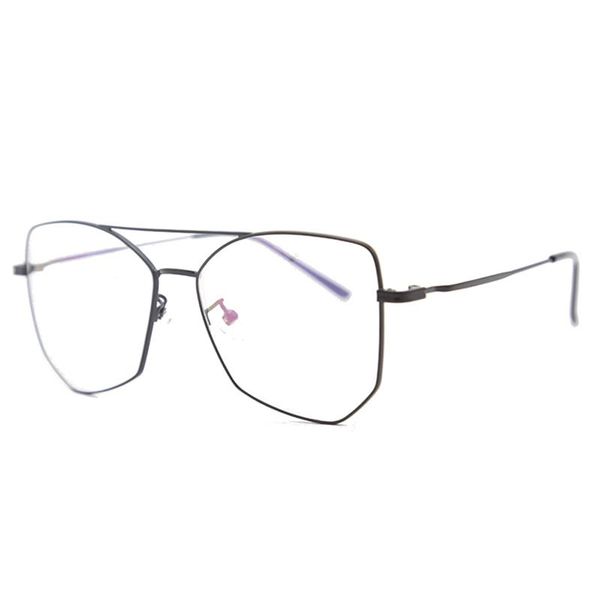 fashion sunglasses frames metal irregular glasses personality style transparent lenses lightweight and anti - breaking natuwe&co, Black
fashion sunglasses frames metal irregular glasses personality style transparent lenses lightweight and anti - breaking natuwe&co, Black