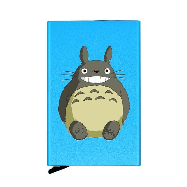 card holders personalized metal holder cute my neighbor totoro printing travel id case box, Brown;gray
card holders personalized metal holder cute my neighbor totoro printing travel id case box, Brown;gray