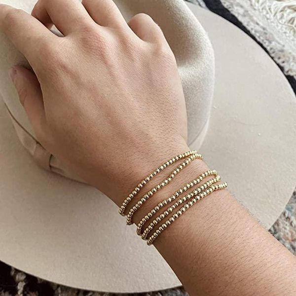 beaded, strands 1pcs 4/5/6/8/mm stretch bracelets gold silver color vintage tiny beads colorful bohemian boho summer for women girls jewelry, Black
beaded, strands 1pcs 4/5/6/8/mm stretch bracelets gold silver color vintage tiny beads colorful bohemian boho summer for women girls jewelry, Black