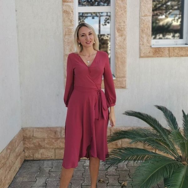 casual dresses v neck lantern sleeve women solid sashes elegant autumn fashion midi length a line party 0oqe, Black;gray
casual dresses v neck lantern sleeve women solid sashes elegant autumn fashion midi length a line party 0oqe, Black;gray