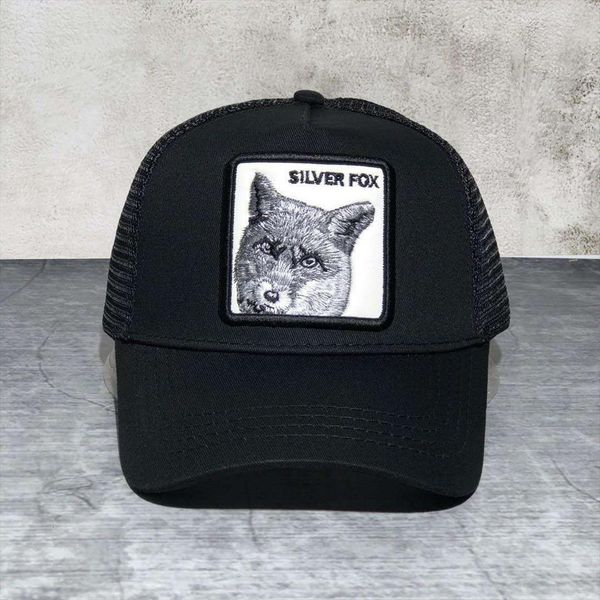 exquisite handwork silver fox lion animal embroidered baseball cap trucker snapback hat adjustable all farm, Blue;gray
exquisite handwork silver fox lion animal embroidered baseball cap trucker snapback hat adjustable all farm, Blue;gray
