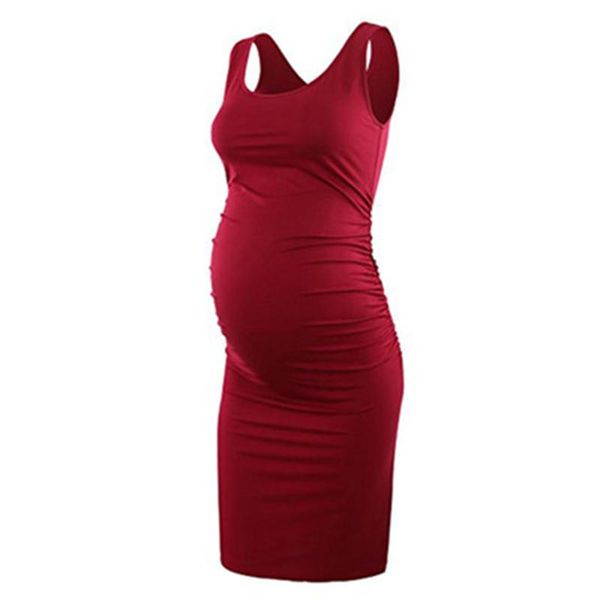 s-xxl summer casual maternity clothes round collar sleeveless solid color dress pregnant women vest pregnancy dresses, White
s-xxl summer casual maternity clothes round collar sleeveless solid color dress pregnant women vest pregnancy dresses, White