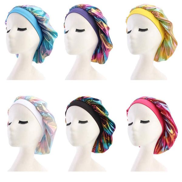 women muslim wide hat laser elastic breathable bandana sleeping turban silk satin hat headwrap chemo cap marcel hats ljja3799
women muslim wide hat laser elastic breathable bandana sleeping turban silk satin hat headwrap chemo cap marcel hats ljja3799