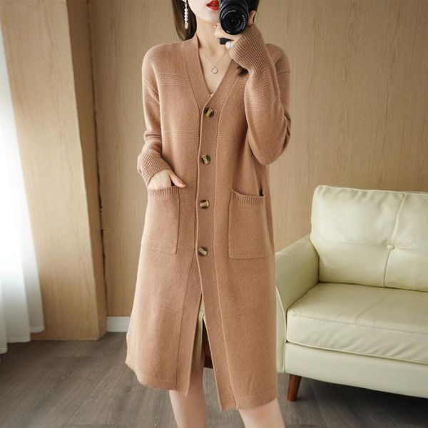 women's knits & tees beliarst 100% wool sweater autumn/winter 2021 woman v-neck cardigan korean fashion long knit female jacket warm c, White
women's knits & tees beliarst 100% wool sweater autumn/winter 2021 woman v-neck cardigan korean fashion long knit female jacket warm c, White