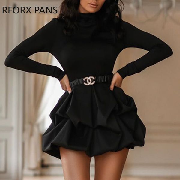 2021solid long sleeve mini bud dress party dress black dress women, Black;gray
2021solid long sleeve mini bud dress party dress black dress women, Black;gray