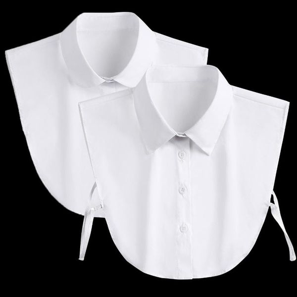 bow ties 2021 women false collars decor white button down fake collar solid color neck female shirt detachable accessories, Black;gray
bow ties 2021 women false collars decor white button down fake collar solid color neck female shirt detachable accessories, Black;gray