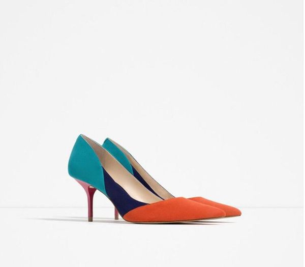 dress shoes women high heels brand female pumps fashion color mixed thin heel pointed toe wedding shoe party spring summer arrival, Black
dress shoes women high heels brand female pumps fashion color mixed thin heel pointed toe wedding shoe party spring summer arrival, Black