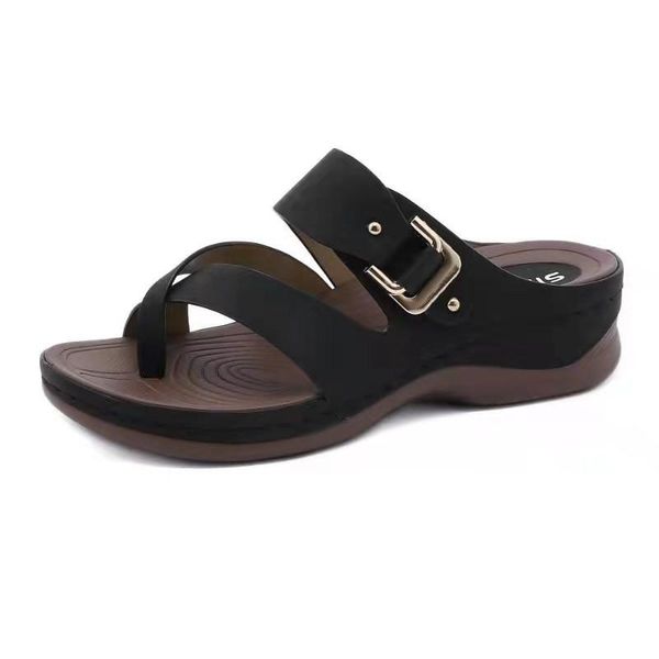 slippers shoes woman 2021 soft luxury slides rivet low big size pantofle on a wedge comfort designer summer fabric basic rom, Black
slippers shoes woman 2021 soft luxury slides rivet low big size pantofle on a wedge comfort designer summer fabric basic rom, Black