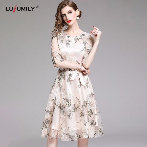 casual dresses lusumily women dress spring summer fashion embroidery mesh female retro style vintage party, Black;gray
casual dresses lusumily women dress spring summer fashion embroidery mesh female retro style vintage party, Black;gray