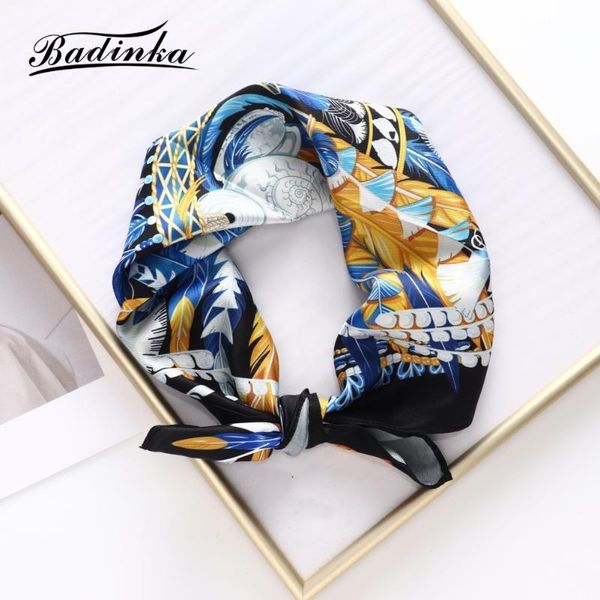 scarves 2022 flower print square silk bandana scarf shawl for bag handle scraft woman neck decoration handkerchief women, Blue;gray
scarves 2022 flower print square silk bandana scarf shawl for bag handle scraft woman neck decoration handkerchief women, Blue;gray