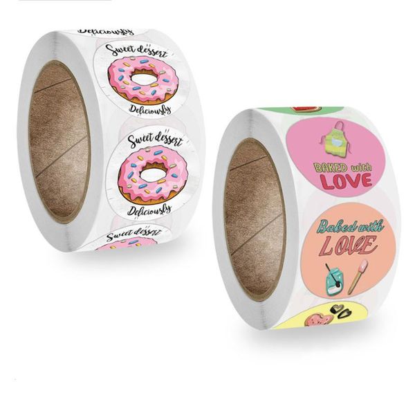 500pcs 1 inch baked with love donut stickers sweet dessert event party invite card decorative seal label tag for bakery gift wrap
500pcs 1 inch baked with love donut stickers sweet dessert event party invite card decorative seal label tag for bakery gift wrap