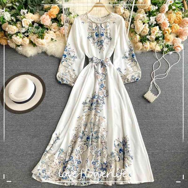 loveflowerlife autumn winter vintage floral print elegant dress with belt slim pleated puff sleeve mid-calf women dresses 210521, Black;gray
loveflowerlife autumn winter vintage floral print elegant dress with belt slim pleated puff sleeve mid-calf women dresses 210521, Black;gray