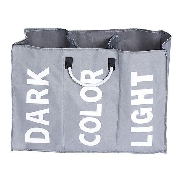 laundry bags 3 section folding basket washing toy storage hamper bin bag bathroom dark grey
laundry bags 3 section folding basket washing toy storage hamper bin bag bathroom dark grey