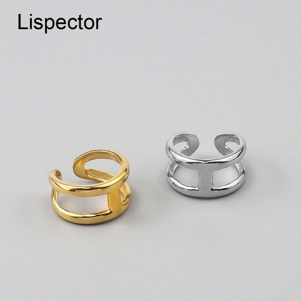 cluster rings lispector 925 sterling silver korean simple hollow i shape for women minimalist thick wild ring hip hop jewelry, Golden;silver
cluster rings lispector 925 sterling silver korean simple hollow i shape for women minimalist thick wild ring hip hop jewelry, Golden;silver