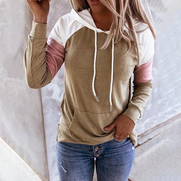 autumn fleece hoodies women hooded casual multicolor stitching sweatshirt with pocket hoody 2021 pullover gym clothing, White;black
autumn fleece hoodies women hooded casual multicolor stitching sweatshirt with pocket hoody 2021 pullover gym clothing, White;black